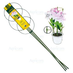 ART. 018 TUTORE PER FIORI CON CERCHIO H x 90 CM