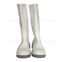 STIVALE BIANCO CON PUNTALE E SUOLA - MIS. 38