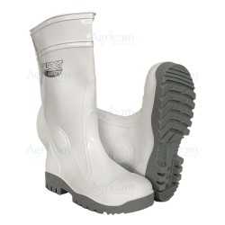 STIVALE BIANCO CON PUNTALE E SUOLA - MIS. 38