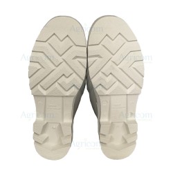 STIVALE BIANCO CON PUNTALE E SUOLA - MIS. 44