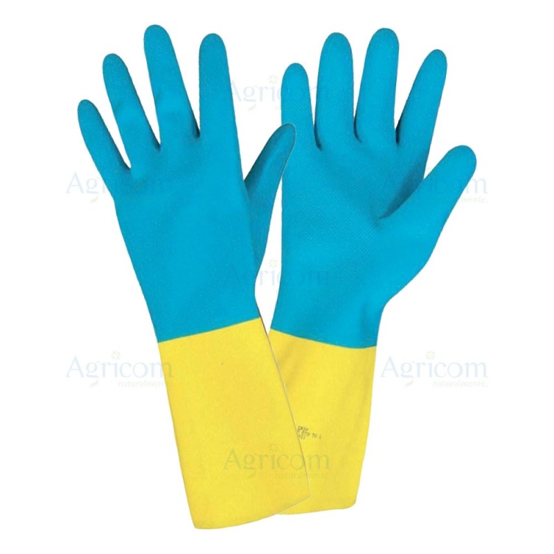 ART. 079 GUANTI LATTICE FLEXY GRIP BICOLOR TG. 9