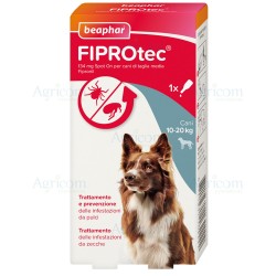 BEAPHAR FIPROTEC CANE MEDIO M (10-20 KG) 1 PIP
