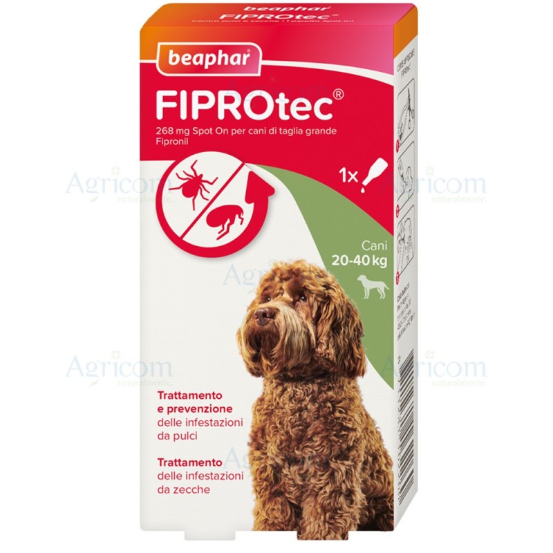BEAPHAR FIPROTEC CANE GRANDE L (20-40 KG) 1 PIP