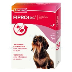 BEAPHAR FIPROTEC SPOT ON CANI TG. PICCOLA S (2-10 KG) 3 PIP