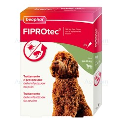 BEAPHAR FIPROTEC SPOT ON CANI TG. GRANDE L (20-40 KG) 3 PIP