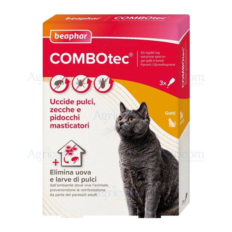 BEAPHAR FIPROTEC COMBOTEC SPOT ON GATTI E FURETTI 3 PIP