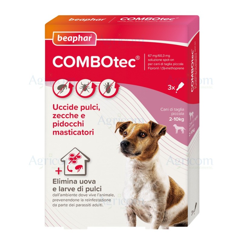BEAPHAR FIPROTEC COMBOTEC SPOT ON CANI TG.PICCOLA (2-10 KG) 3PIP