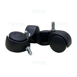 ROTELLE NERE - 4 CM
