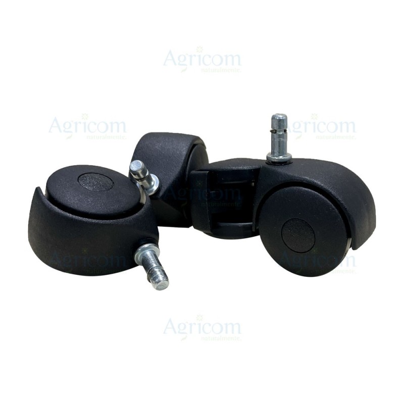 ROTELLE NERE - 4 CM