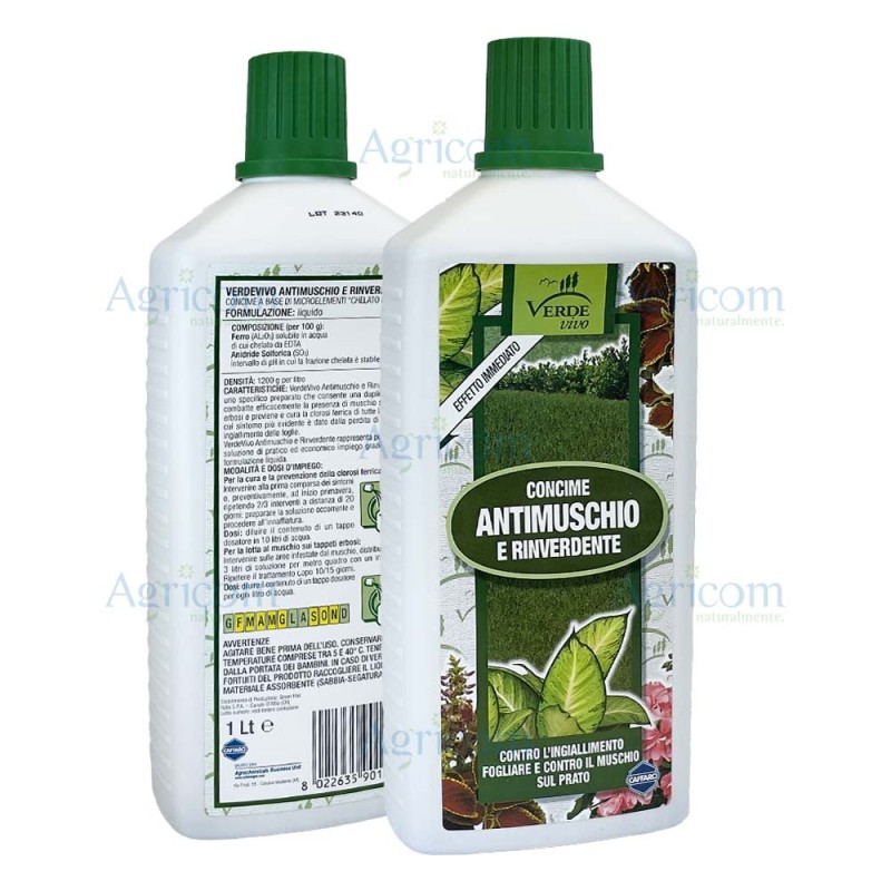 VV CONCIME LIQUIDO ANTIMUSCHIO RINVERDENTE 1 LT