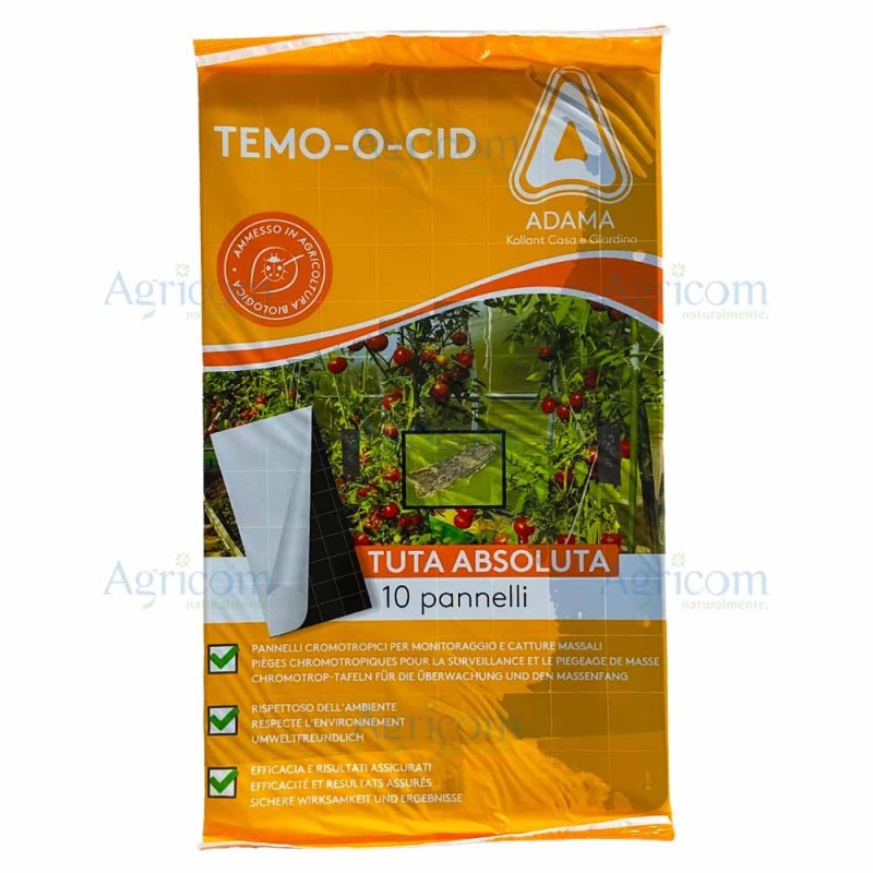 KOLLANT TEMO-O-CID COLORTRAP NERO TUTA ABSOLUTA 10 PZ