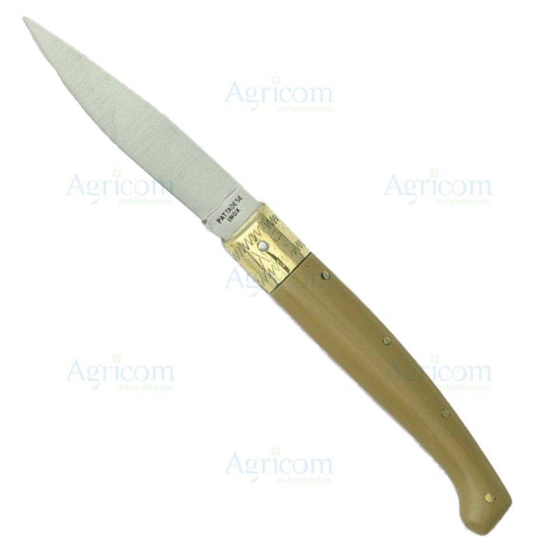 ART. 735 COLTELLO PATTADA,MANICO F.TO MONTONE,LAMA INOX - 20 CM