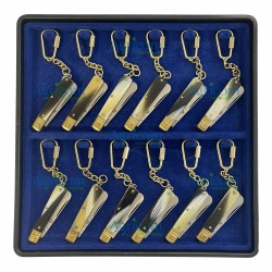ART. 424C ESPOSITORE x 12 PZ, TEMPERINO RASOLINO CON CIONDOLO