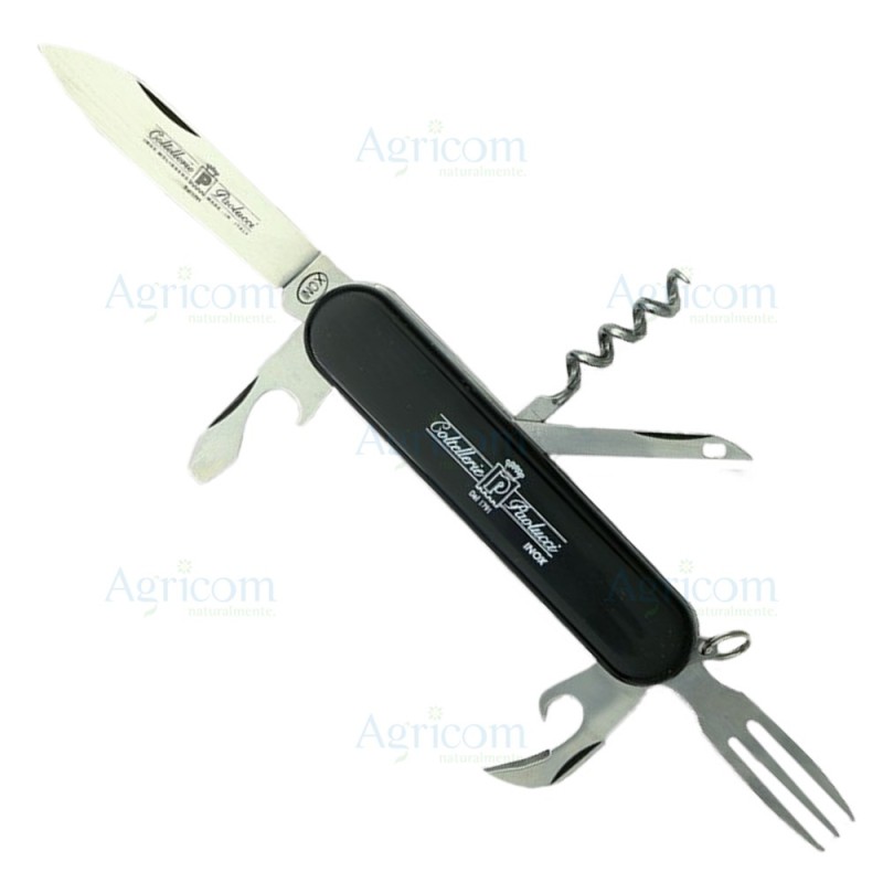 ART. 104 COLTELLO 6 USI, MANICO IN PLASTICA, LAME INOX - 10 CM