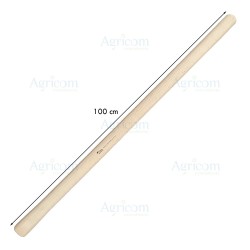 ART. 116 MANICO PER MAZZA, FAGGIO 36 x 50 OVALE - 100 CM