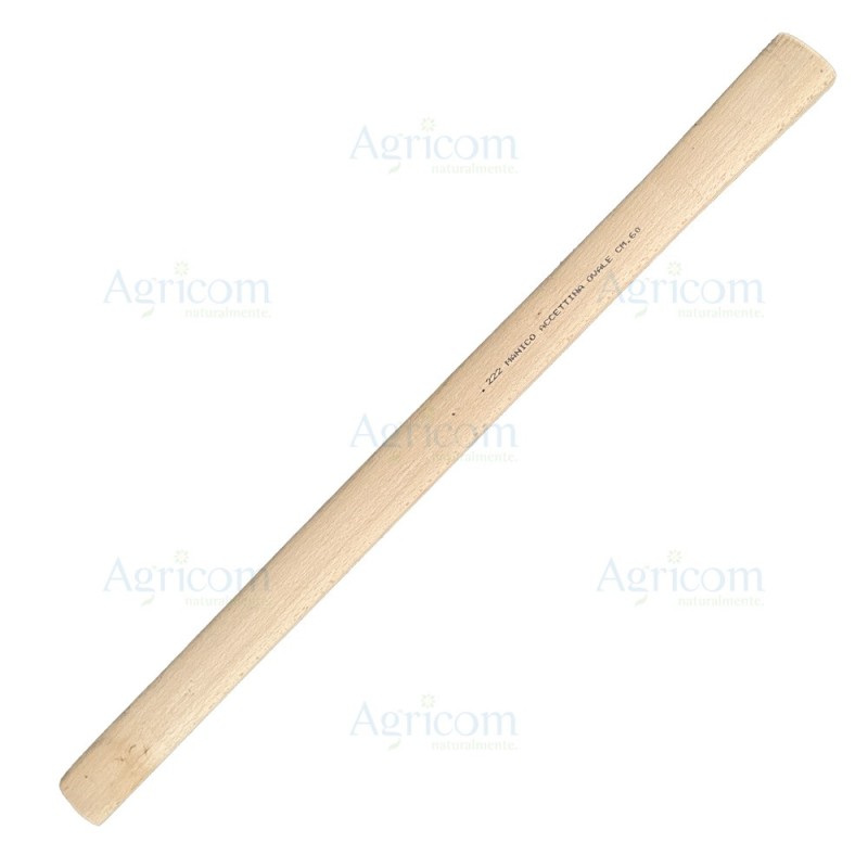 ART. 222 MANICO PER ACCETTINA OVALE, FAGGIO 19 x 36 - 60 CM