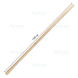ART. 285 MANICO PER ZAPPA TONDA, FAGGIO 40 - 135 CM