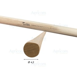 ART. 286 MANICO PER ZAPPA TONDA, FAGGIO 35 - 135 CM