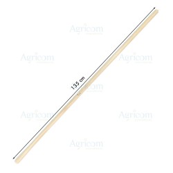 ART. 287 MANICO PER ZAPPA TONDA, FAGGIO 33 - 135 CM