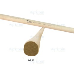 ART. 287 MANICO PER ZAPPA TONDA, FAGGIO 33 - 135 CM