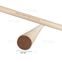 ART. 289 MANICO PER ZAPPA TONDA, FAGGIO 38 - 125 CM