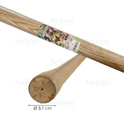 ART. 8224 MANICO TONDO IN LEGNO PER ZAPPE - 128 CM