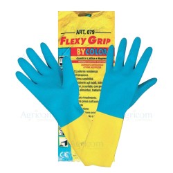 ART. 079 GUANTI LATTICE FLEXY GRIP BICOLOR