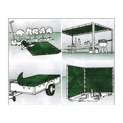 TELO OCCHIELLATO BIANCO 200 GR/MQ - 3 x 3 MT