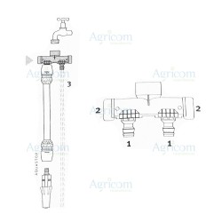 ART. 620902 PRESA RUBINETTO DUPLEX