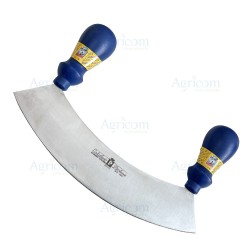 ART. 606 MEZZALUNA, MANICI IN NYLON, LAMA INOX - 26 CM