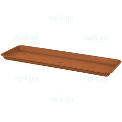 SOTTOCASSETTA RETTANGOLARE OMNIA CM 57 TERRACOTTA LIGHT
