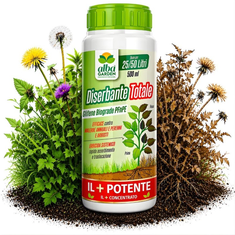 ALBAGARDEN DISERBANTE TOTALE GLIFENE PFnPE 500 ml