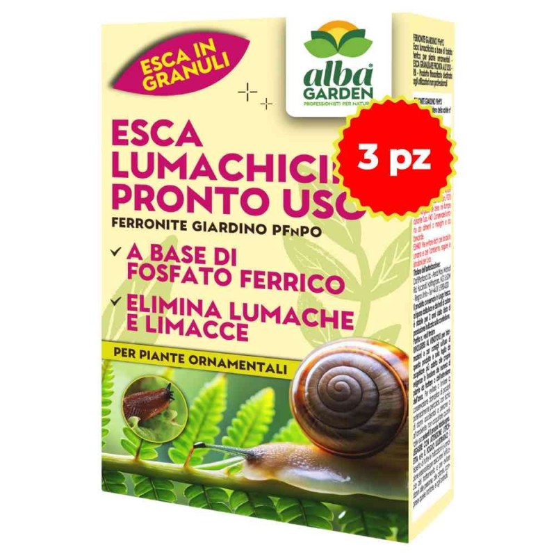 ALBAGARDEN ESCA LUMACHICIDA FERRONITE PFnPO 200 g