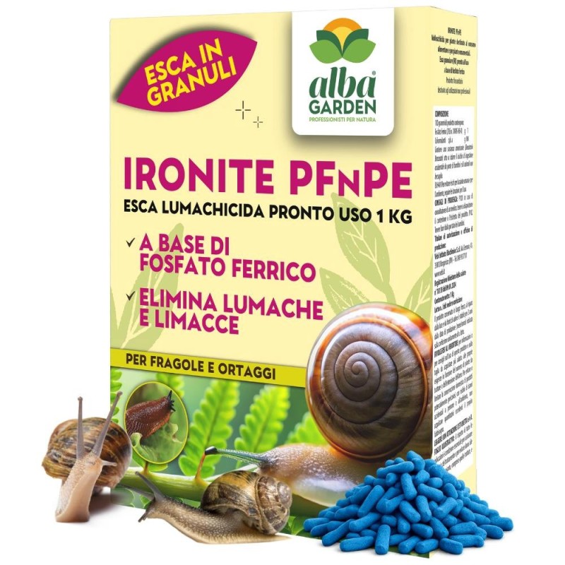 ALBAGARDEN ESCA LUMACHICIDA IRONITE PFnPE 1 Kg
