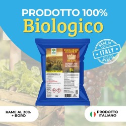 ALBAG OSSICLORURO DI RAME REALE 30% x 1 Kg CONCIME CE