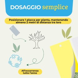 ALBAG TEMO-O-CID COLORTRAP MEDIUM GIALLO MOSCA BIANCA 10 pz