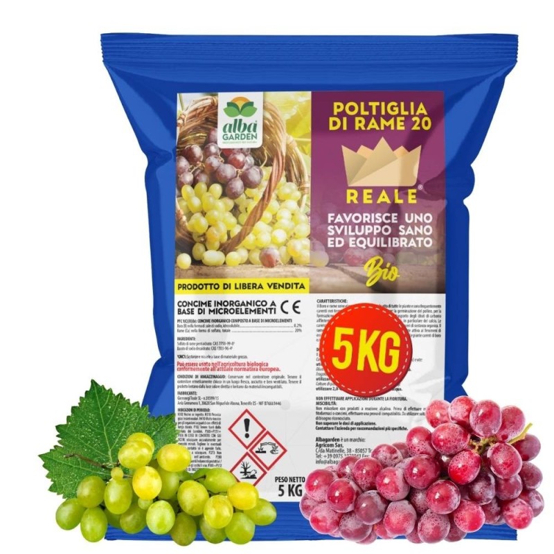 ALBAG POLTI REALE 20% - 5 Kg CONCIME CE