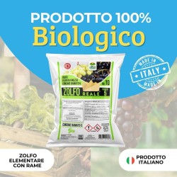 ALBAGARDEN ZOLFO CONCIME CE RAMATO 5 - 10 KG