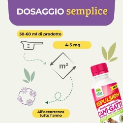 ALBAGARDEN DISABITUANTE CANI E GATTI GRANULARE 1 Lt