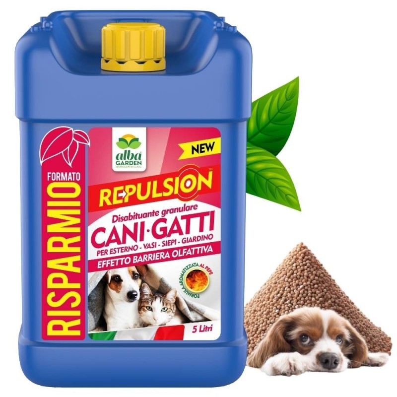 ALBAGARDEN DISABITUANTE CANI E GATTI GRANULARE 5 Lt