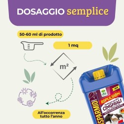 ALBAGARDEN DISABITUANTE CINGHIALI GRANULARE 5 Lt