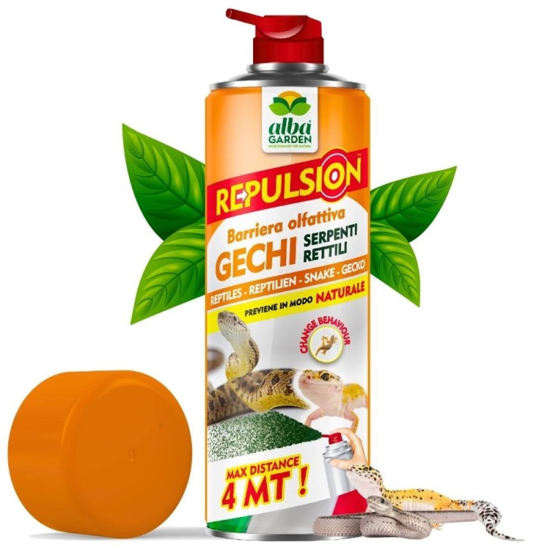 ALBAGARDEN DISABITUANTE GECHI RETTILI SPRAY GAS 600 ml