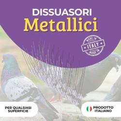 REP421 ALBA DISABITUANTE PICCIONI DISSUASORI METALLICI 1 Blister