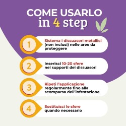 ALBAGARDEN DISABITUANTE PICCIONI SFERE DI CELLULOSA 100 g