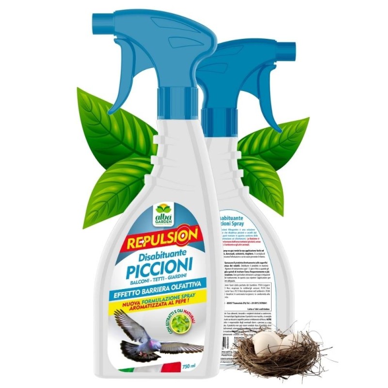 ALBAGARDEN DISABITUANTE PICCIONI SPRAY 750 ml