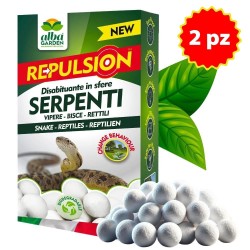 ALBAGARDEN DISABITUANTE SERPENTI SFERE DI CELLULOSA 100 g