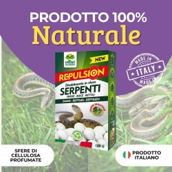ALBAGARDEN DISABITUANTE SERPENTI SFERE DI CELLULOSA 100 g