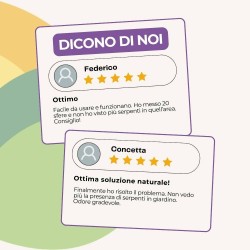 ALBAGARDEN DISABITUANTE SERPENTI SFERE DI CELLULOSA 100 g