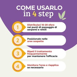 ALBAGARDEN DISABITUANTE TOPI E RATTI SFERE DI CELLULOSA 100 g