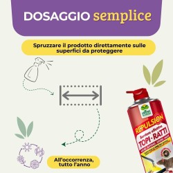 ALBAGARDEN DISABITUANTE TOPI RATTI SPRAY GAS 600 ml